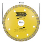 Disco De Corte Diamantado Turbo 110x20mm | 03 Un